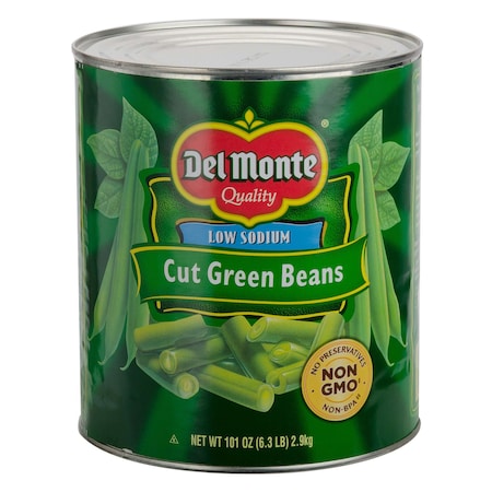 Del Monte Del Monte Cut Blue Lake Green Bean #10 Can, PK6 2004501